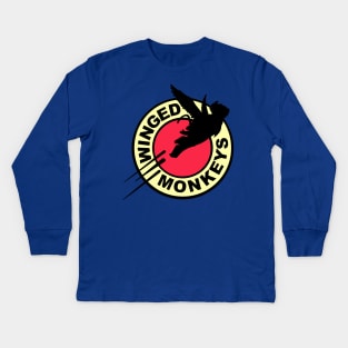 Winged monkeys Kids Long Sleeve T-Shirt